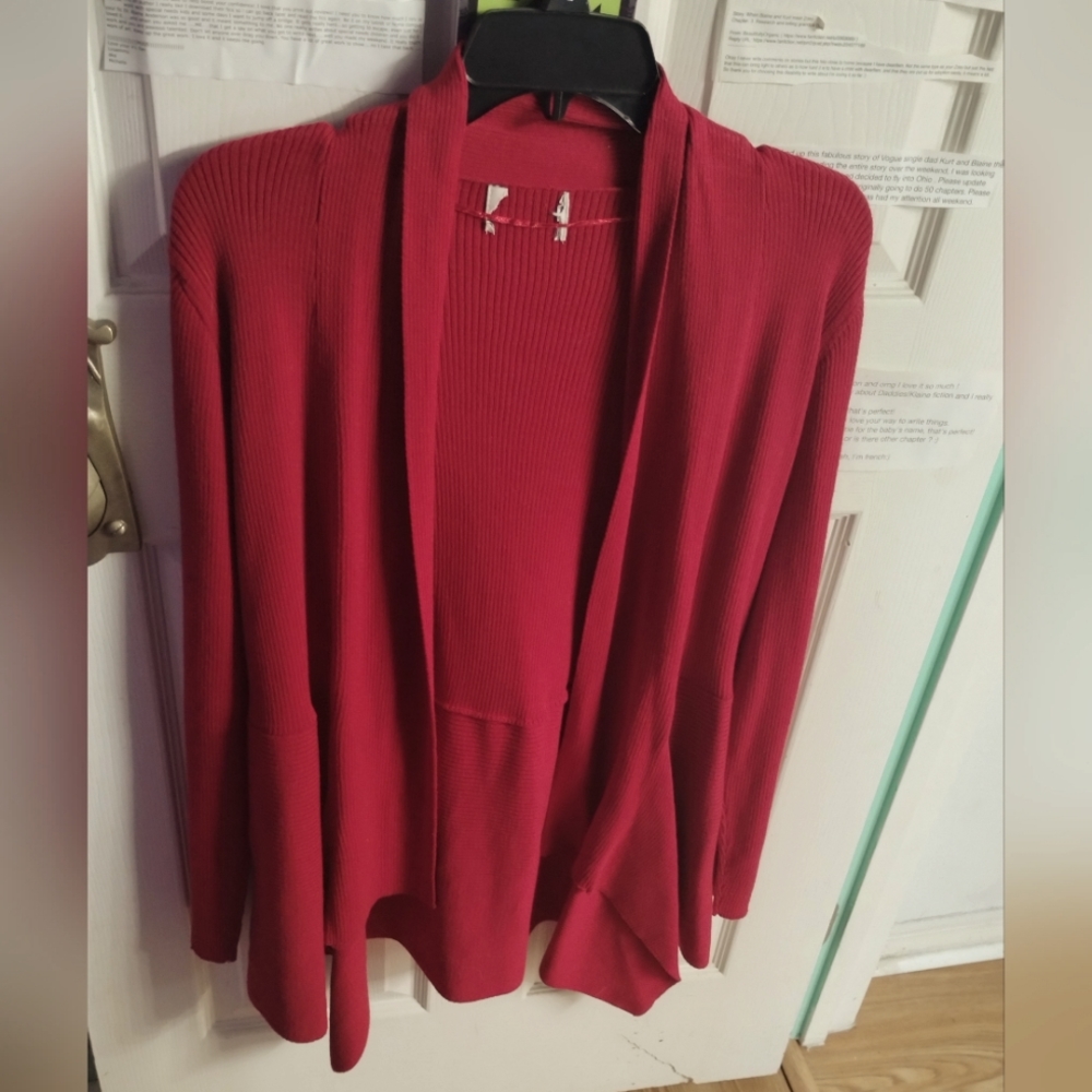 Red Cardigan